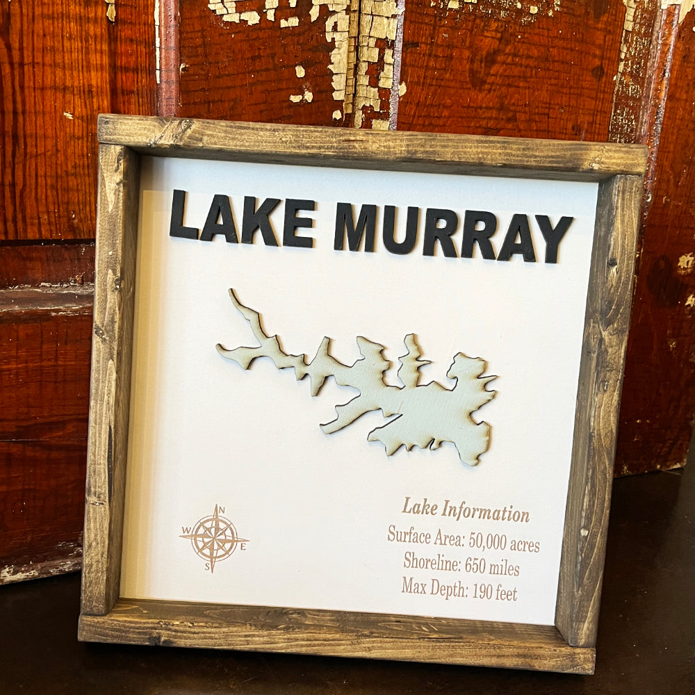 Square Lake Murray Sign