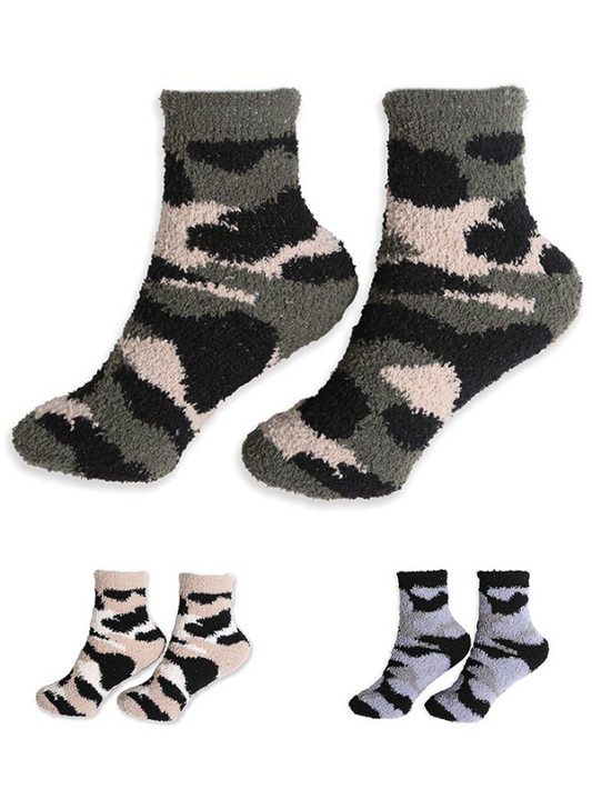 Camouflage Crew Socks