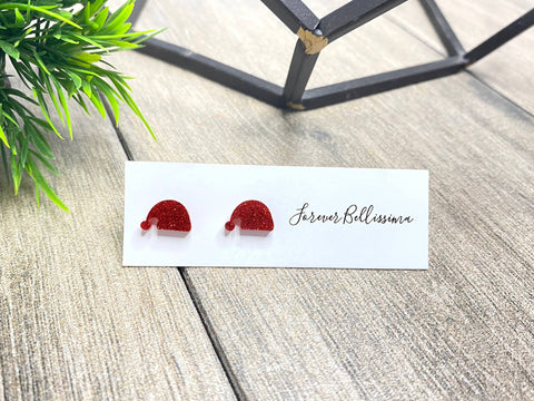 Santa Hat Earrings