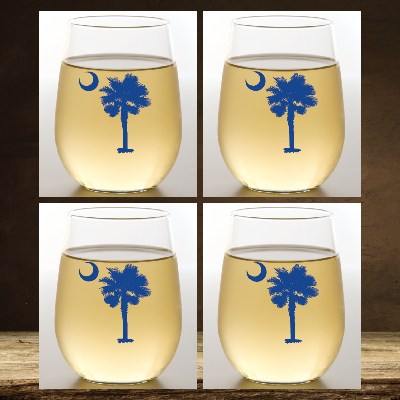 Shatterproof Stemless Wine Glasses 4pk