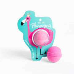 You are Flamazing Flamingo Clamshell Bath Bomb