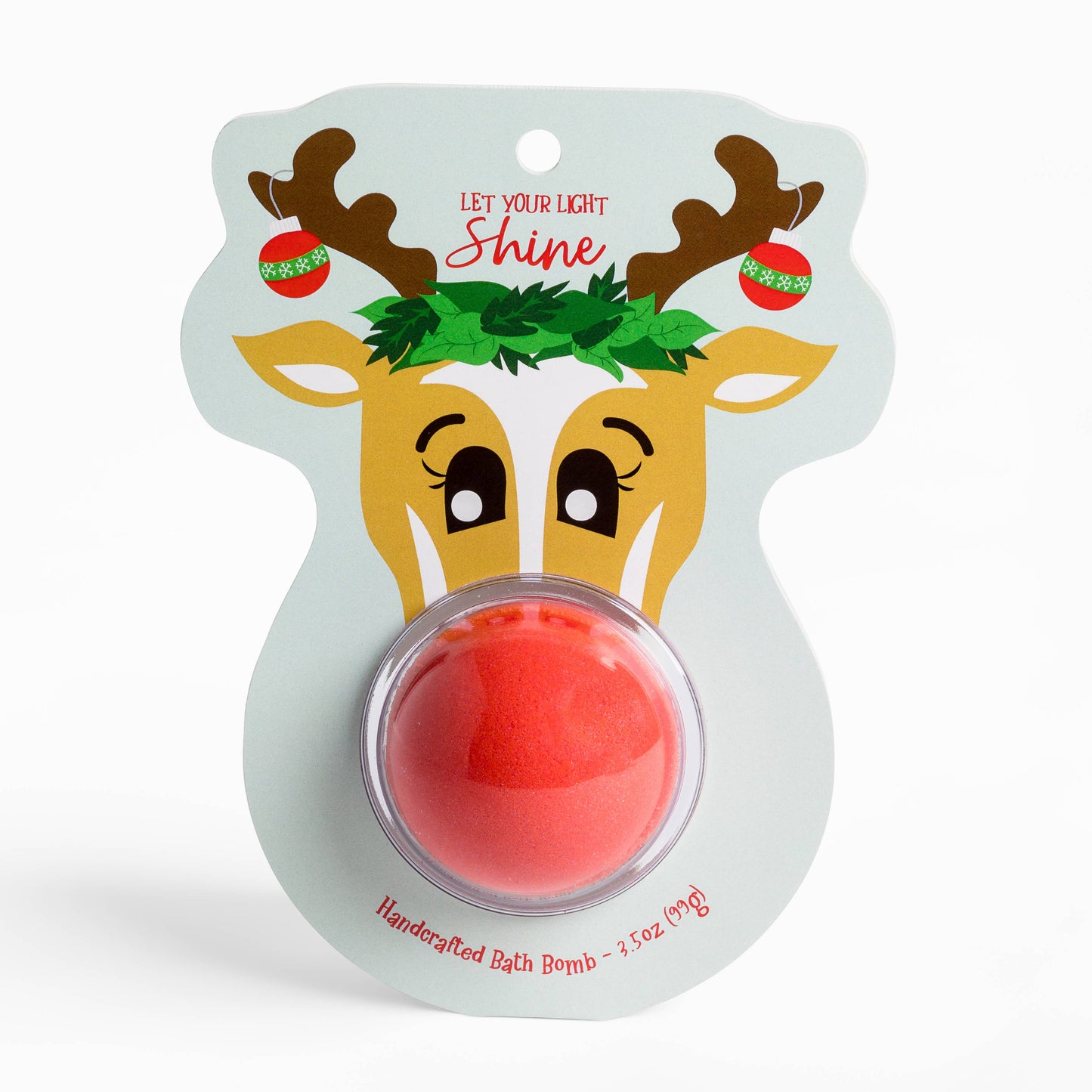 Christmas - Rudolph Reindeer Clamshell Bath Bomb