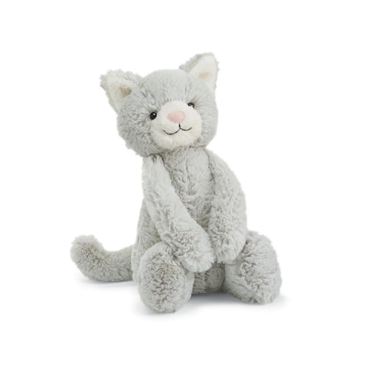 Bashful Grey Kitty Medium