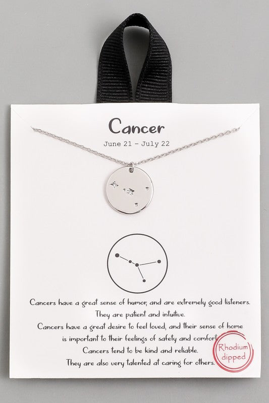 Gold Dipped Zodiac Necklace