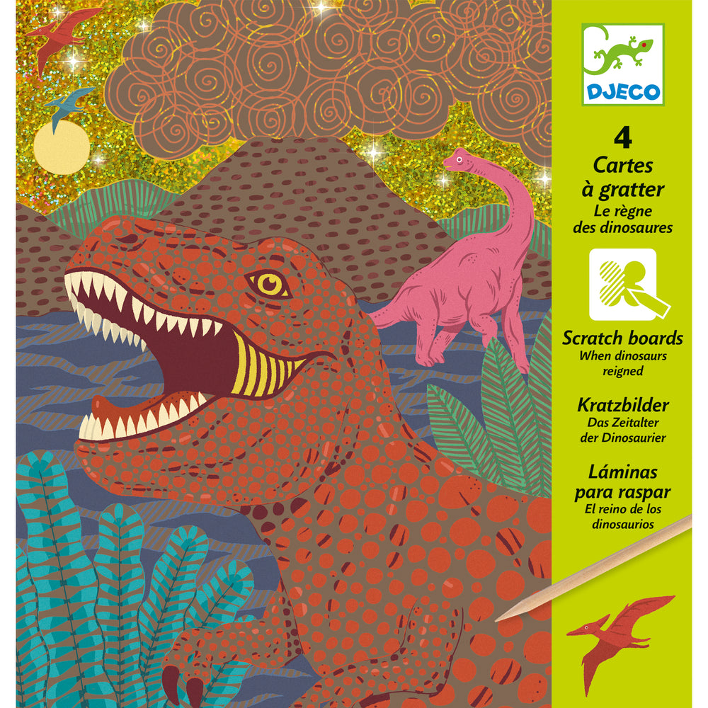 Scratch Boards Dinosaurs