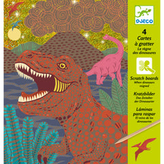Scratch Boards Dinosaurs