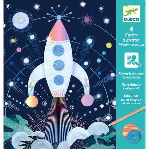 Scratch Boards Cosmic Mission