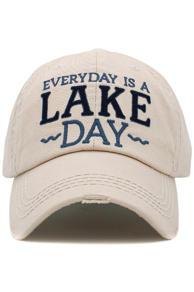 Everyday Lake Day Washed Vintage Ballcap