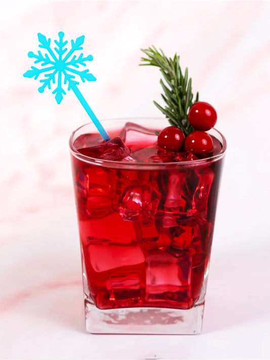 Holiday Snowflake Swizzle Sticks