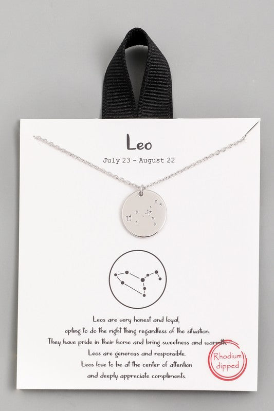Gold Dipped Zodiac Necklace