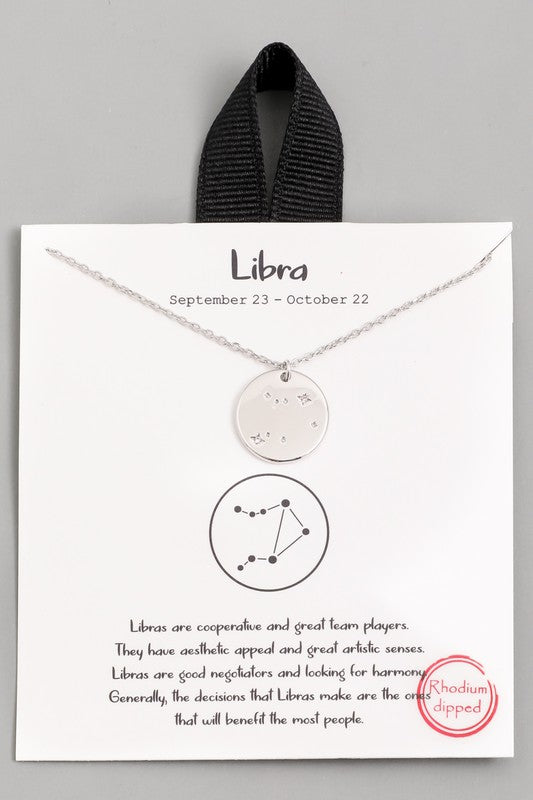 Gold Dipped Zodiac Necklace