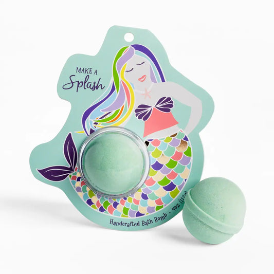 Make a Splash Mermaid Clamshell Bath Bomb