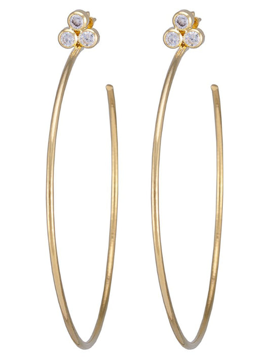 Shelia Fajl Ariela Hoop Earrings