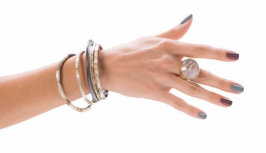 Shelia Fajl Thin Flat Bangle