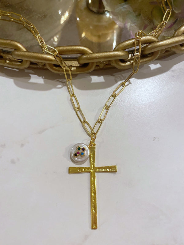 The Abigail Cross Necklace