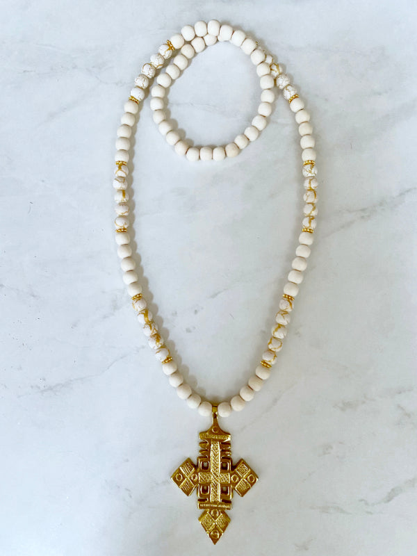 The Addison Cross Necklace