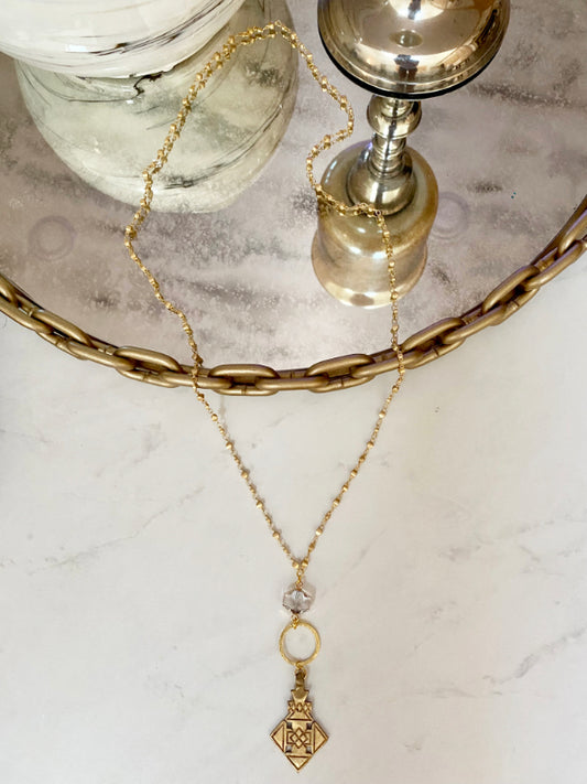 The Adeline Cross Necklace