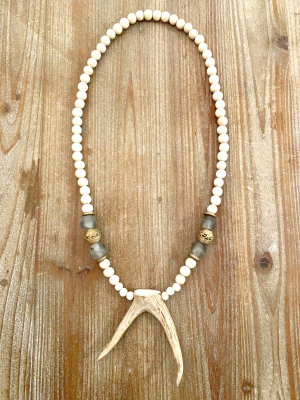The Isi Antler Pendant Necklace