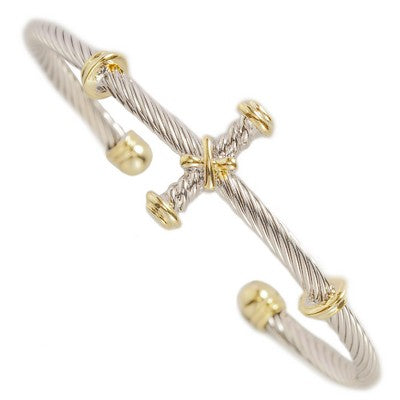 John Cuff Cross Bracelet