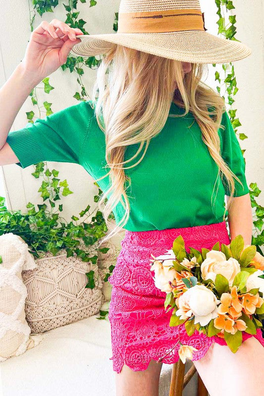 The Melanie Knit Top