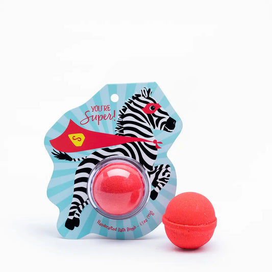 Zebra You're Super! Character Bath Bomb