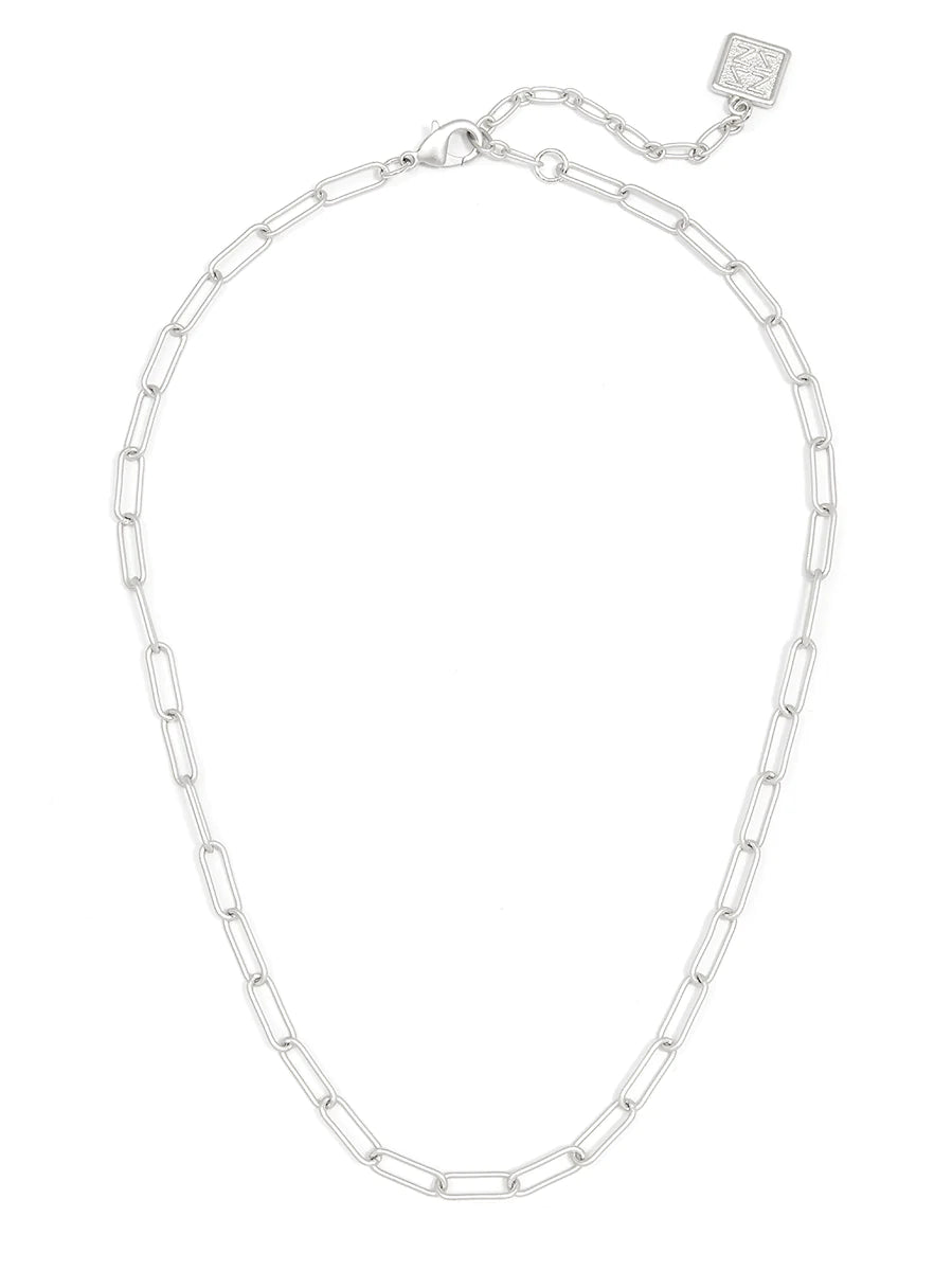 Paperclip Collar Necklace