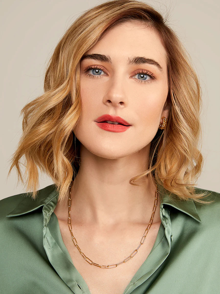 ZENZII - Paperclip Collar Necklace