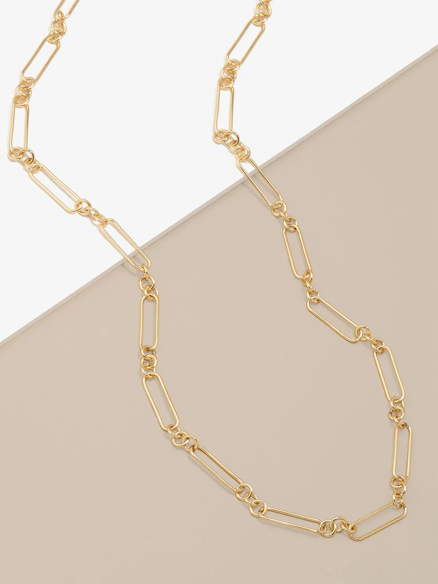 Paperclip Collar Necklace